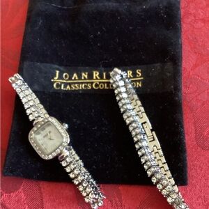 Joan Rivers bracelet and watch